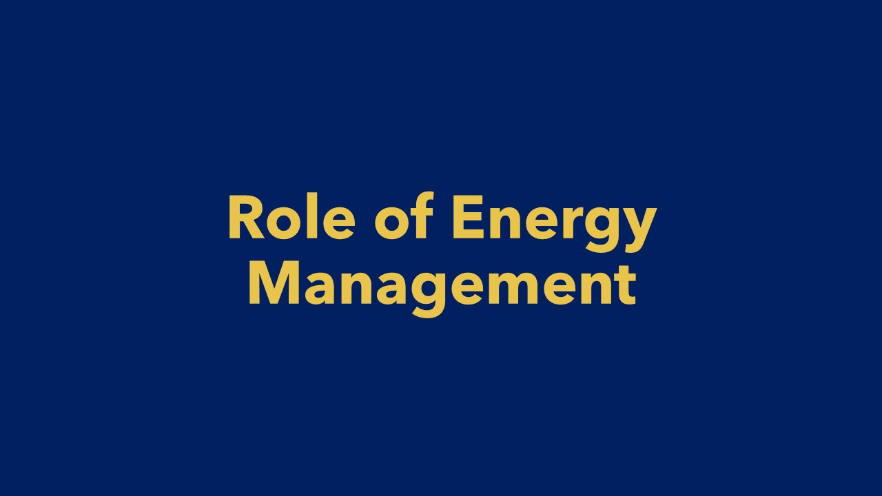 Role of Energy Management in Achieving Corporate Sustainability Goals