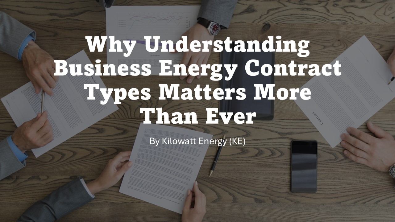 business energy contract types explained