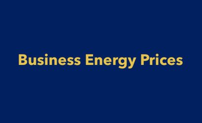 Kilowatt Energy special report infographic showing the impact of the Iran conflict and Hormuz blockade on UK business energy prices 2026, for clients in Derby, featuring supplier comparisons