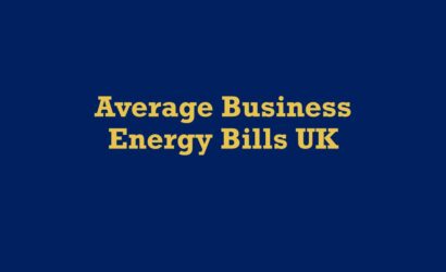 average business energy bills UK